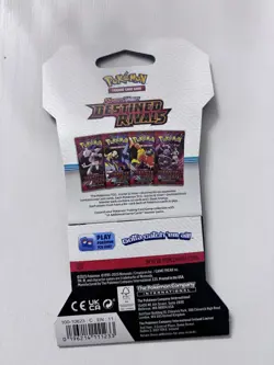 Pokemon TCG Mega Evolution Phantasmal Flames Booster Pack Sleeved Factory Sealed - Image 2