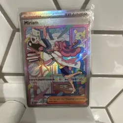 Pokemon Miriam 251/198 Special Illustration Rare Holo Full Art Trainer SV01 - Image 1