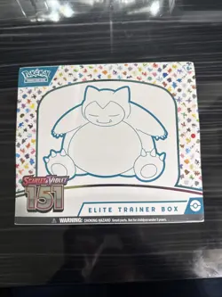 Pokemon Scarlet and Violet 151 Elite Trainer Box Sealed TCG ETB 820650853159 - Image 1