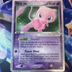 ✨ Pokemon Mew ex 88/92 Legend Maker Holo English Light Play/Near Mint ⚡ - Image 1