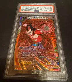 Dragon Ball Super DBS SS4 Vegeta, Peak of Primitive Power BT8-136 SCR PSA 10 - Image 2