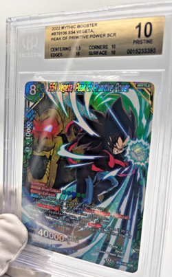 Dragon Ball Super - BGS 10 SS4 Vegeta, Peak of Primitive Power BT8136 - Mythic - Image 5