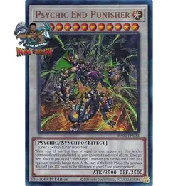 Yugioh! 1x Psychic End Punisher RA02-EN032 Ultimate Rare 1st Ed NM - Image 1
