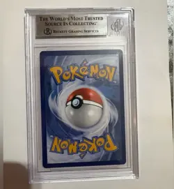 Pokemon Scarlet and Violet Pikachu with Grey Felt Hat Van Gogh, BGS 9 MINT - Image 3