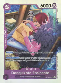 Royal Blood #OP10-072 Donquixote Rosinante - Image 1