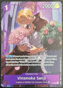 [ TR ] Vinsmoke Sanji OP10-063 TREASURE OP-12 Legacy of the Master - Image 1