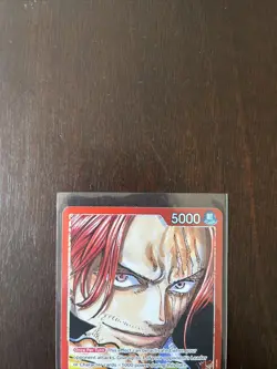 ONE PIECE TCG: Shanks OP09-001 Leader Parallel Alt Art English NM - Image 4