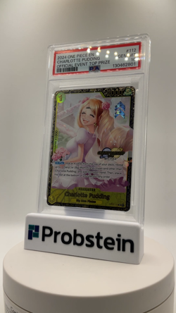 #2 2024 One Piece EN Official Event Top Prize #112 Charlotte Pudding PSA 10 - Image 2