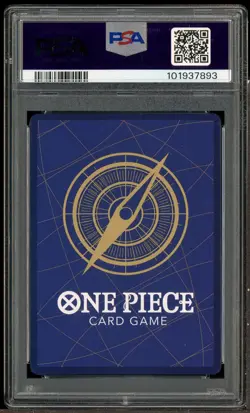 2023 One Piece OP03 Wanted Alternate Art #012 Monkey D. Luffy PSA 10 GEM MINT - Image 3