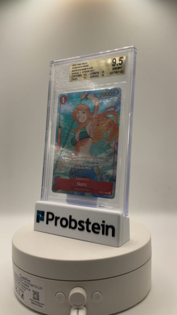 2022 One Piece OP01-Alternate Art #016 Nami Pre-Errata BGS 9.5 GEM MINT - Image 2