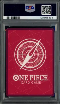 2025 ONE PIECE PROMOS BVB X ONE PIECE MATCH DAY 2025 #003 MONKEY D. LUFFY PSA 10 - Image 2