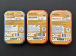 One Piece Vol. 2 Mini Tin Set (Ace/Sabo/Luffy Promo+2x OP-13 Packs) NEW SEALED🔥 - Image 2
