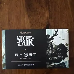 Ghost of Tsushima X Secret Lair Sealed Non Foil Magic the Gathering -In Hand - Image 1