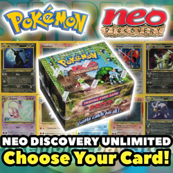 Pokemon NEO DISCOVERY UNLIMITED Choose Your Card 2001 VINTAGE LP/MP ENGLISH - Image 1
