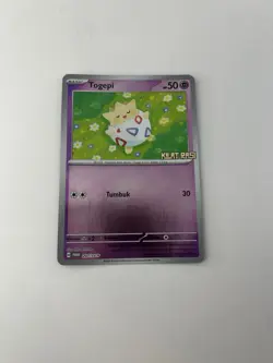 NM - Pokemon Indonesian Kilat Rasi Promo Card Togepi 207/SV-P - Image 1
