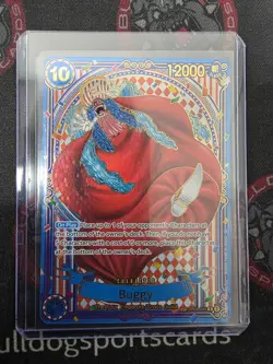 Buggy Gold Foil - OP09-051 (SP) The Azure Sea's Seven CLEAN! - Image 1