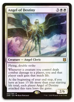 Angel of Destiny #2 (Foil) (LP) Zendikar Rising ZNR Magic MTG - Image 1