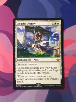 Angelic Destiny | 7% Off 2+ | Foundations | NM | MTG - Image 1