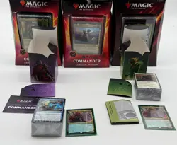 Lot of (7) Magic The Gathering MTG Commander Boxes SEALED w/ (2) Decks - Image 2