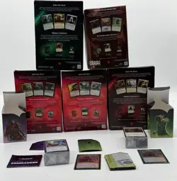 Lot of (7) Magic The Gathering MTG Commander Boxes SEALED w/ (2) Decks - Image 3