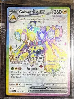 Pokemon TCG Galvantula EX 159/142 Stellar Crown Ultra Rare NM/M Condition - Image 1