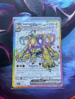 Pokemon TCG Galvantula EX 159/142 Stellar Crown Ultra Rare NM/M Condition - Image 1