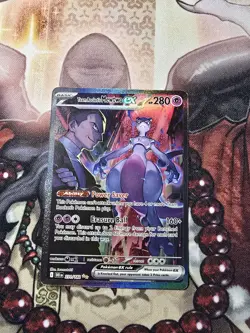 Pokemon Team Rocket's Mewtwo ex 231/182 Holo Sv10 Destined Rivals Rare EX - NM - Image 1