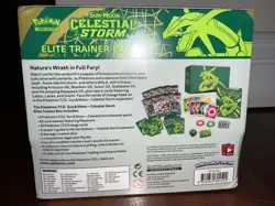 Pokemon 2018 Sun & Moon Celestial Storm Elite Trainer Box ETB Sealed Rayquaza - Image 2