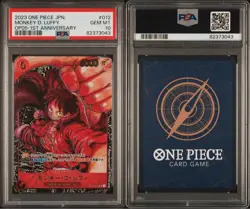 PSA 10 Monkey D. Luffy SR ST01-012 1st Anniversary 2023 ONE PIECE Card Japanese - Image 3