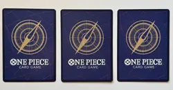 One Piece Monkey D. Luffy 1st, 2nd & 3rd Anniversary Promo 3 Card Lot - Image 2