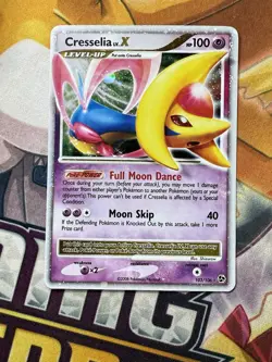 Pokemon TCG Cresselia LV.X 103/106 Great Encounters Holo Nintendo 2008 MP - Image 1