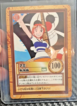 BANDAI One Piece Hyper Battle NAMI SCARCE C75 EARLY CARD VINTAGE LUFFY CREW - Image 1
