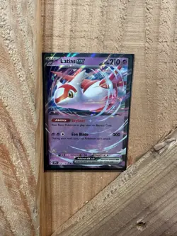 Pokemon TCG Latias EX Surging Sparks Scarlet & Violet Double Rare Card 76/191 - Image 1
