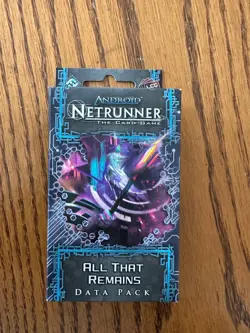 FFG Android Netrunner LCG Data Pack - Unopened - All That Remains - Image 1
