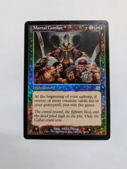 MTG Mortal Combat Torment 71/143 FOIL Rare LP - Image 1
