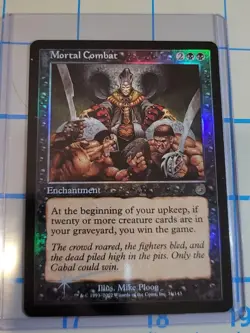 MTG Mortal Combat Torment 71/143 FOIL Rare - Image 1