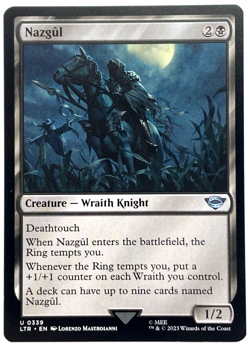 MTG Nazgul The Lord of the Rings: Tales of Middle-earth 0339 Pack Fresh - Image 1