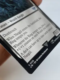 MTG Nazgul The Lord of the Rings: Tales of Middle-earth 0339 Pack Fresh - Image 2
