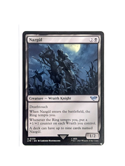 MTG Nazgul 0339 Uncommon Non-Foil The Lord of the Rings LTR NM/M - Image 1