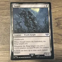 Nazgul (0339) #339 (NM) Lord of the Rings LTR Magic MTG - Image 1