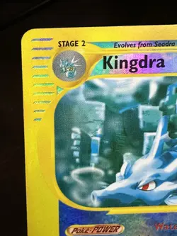 Kingdra 19/147 2002 Aquapolis Pokemon Vintage WOTC Reverse Holo Rare E Reader - Image 5