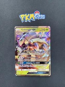 Pokemon TCG Golisopod Gx Burning Shadows 17/147 Ultra Rare LP. - Image 1