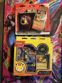 Pokemon TCG Ascended Hero’s Tech Sticker + Pokemon Day 2026 30th Anniversary Box - Image 1