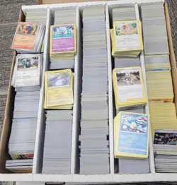 Pokemon Cards Bulk Lot 1000 Cards -BONUS 25 HOLO/REVERSE CARDS No Energies! - Image 1