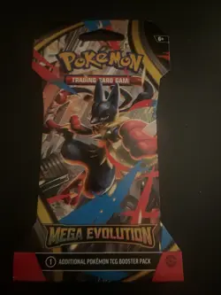 (VERY HEAVY) 33.19g Pokemon TCG Mega Evolution Sleeved Booster Pack (SEALED)✅ - Image 2
