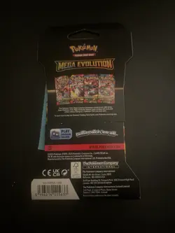 (VERY HEAVY) 33.19g Pokemon TCG Mega Evolution Sleeved Booster Pack (SEALED)✅ - Image 4