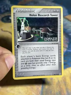 Holon Research Tower 94/113 Stamped Reverse Holo EX Delta Species Pokemon HP - Image 3