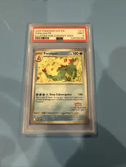 Feraligatr - 213 (Illustration Contest 2024) 213 Promo PSA 9 - Image 1