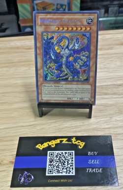 YuGiOh MONTAGE DRAGON Secret Rare Limited Edition CT05-ENS01 - Image 1