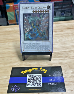 Yugioh Ancient Fairy Dragon ANPR-EN040 Ghost Rare Unlimited LP - Image 1